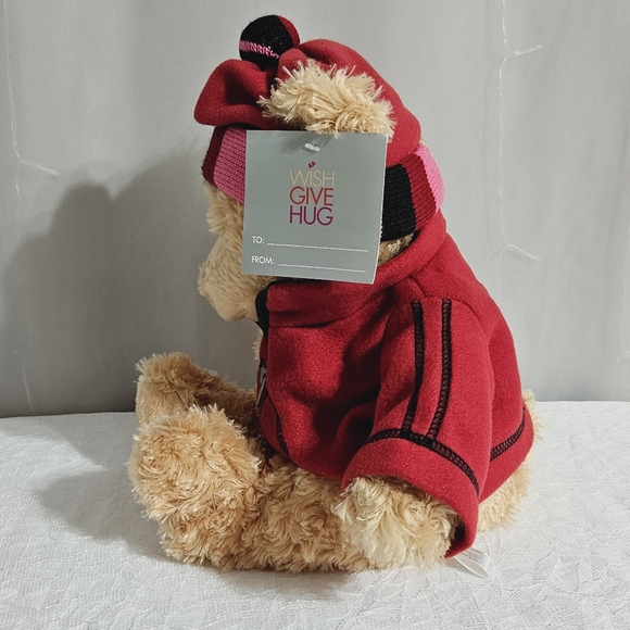 Fashion Bug - Christmas/Winter Fuzzy Bear Plush - Picture 3 of 14